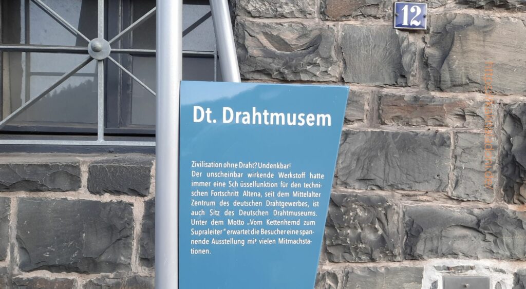 Deutsches Drahtmuseum девиз