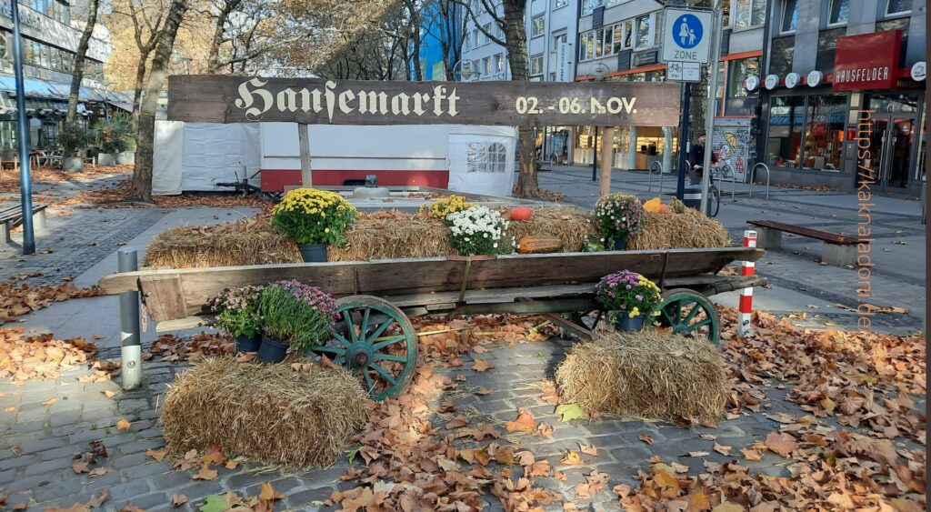 Осенний рынок в Дортмунде